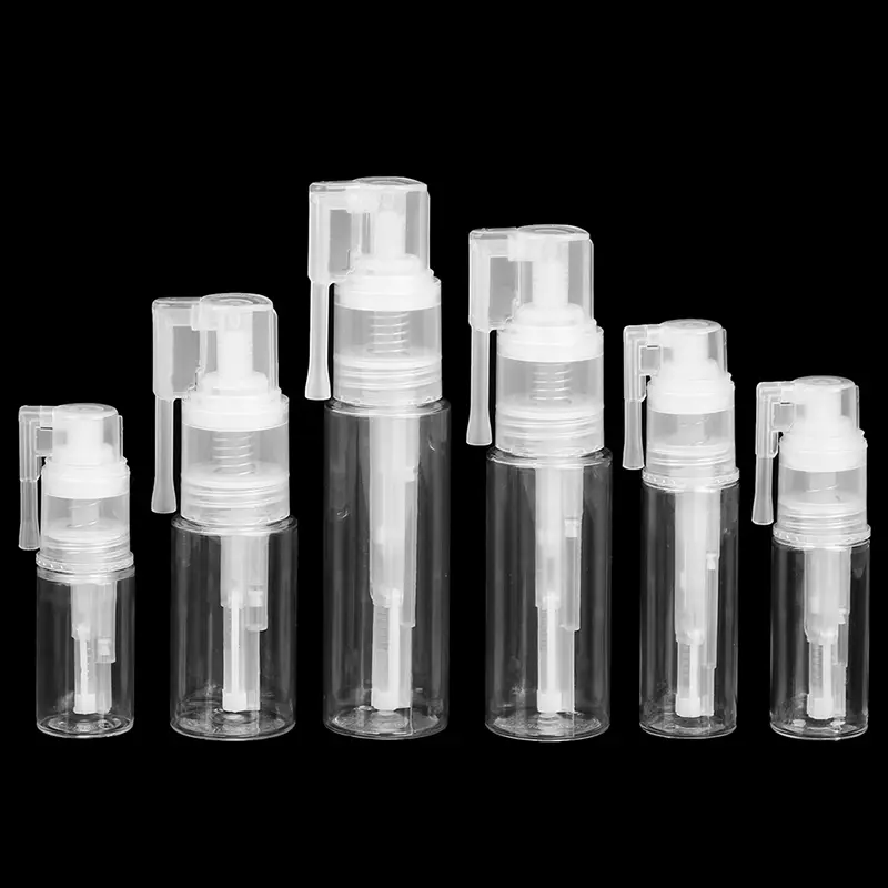1PC Portable Powder Spray Bottle Clear Plastic Makeup Pot Barber Travel Sprayer