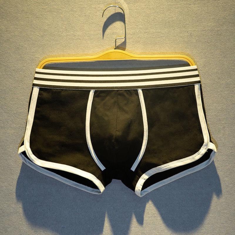 Combo 4 quần sịp nam thể thao cotton vải mềm mịn thoáng khí pm8a Boxer Quần Boxer Menswear Thun Quần Lót