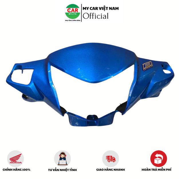  Nắp ốp trước tay lái - Ốp đầu HONDA WAVE RSX110 năm 2017-2018-2019-2021 màu Xanh  Phanh đĩa . *B189C* 53240K90V00ZK Phụ Kiện Phụ Tùng 