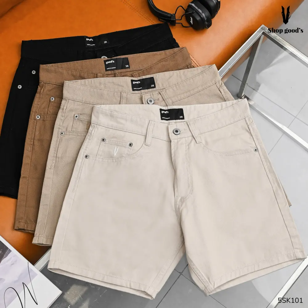 Quần Short Jean 4 Màu Good's cao cấp - 5SK101, Menswear