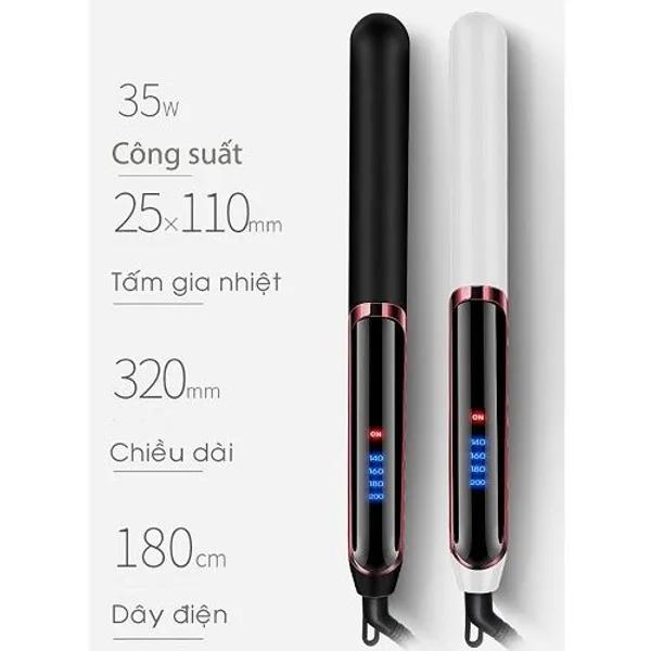 Máy duỗi tóc kẹp thẳng ép tóc uốn cúp làm tóc xoăn lọn đa năng 3in1 Koremi NA_8868