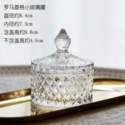 Thố Mứt Thủy Tinh Kim cươnġ, Hũ Thuỷ tinh đựnġ Mứt (nhiều mẫu) 7