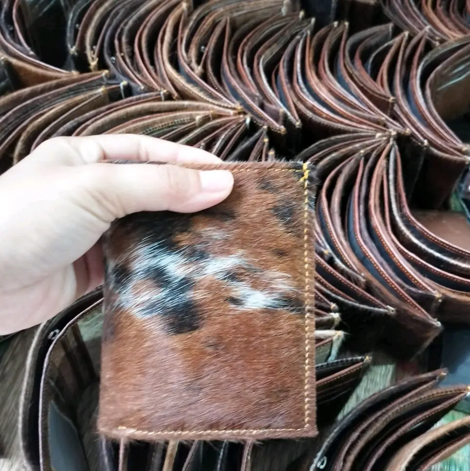 Ví Da Nam Lông Ngựa Dáng Đứng 3 Ngăn Nhỏ 4 Ngăn Lớn - Bảo Hành Từ Nhà Sản Xuất - Wallet Wallet