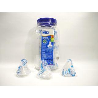 HUKI Dot Gepeng Dot Bulat Orthodontic Silicone Nipples isi 1 dan isi 3 DOT Bayi / Nipple Anak Bayi Balita 1