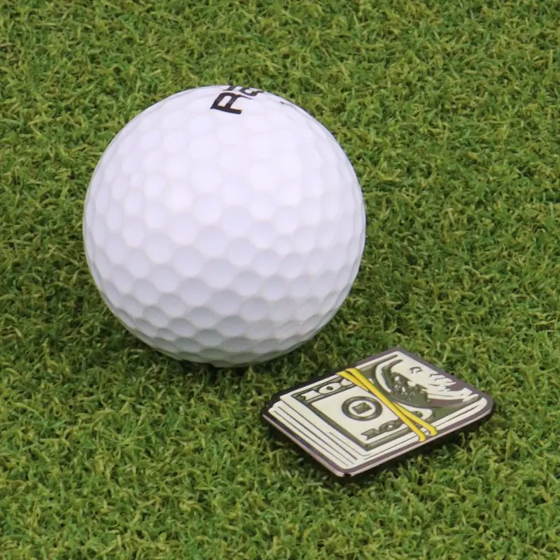 Phụ Kiện Golf, Kẹp Mũ Golf, Kẹp Mũ Đánh Dấu Bóng, Chất Liệu Kirsite Và Đô La, Kẹp Mũ Từ Tính, Dễ Tháo Rời, Kẹp Mũ Golf Đô La Mỹ Từ Tính, Thích Hợp Làm Quà Tặng Cho Bé Gái 4