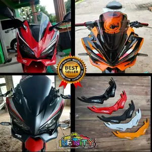 WINGLET CBR 150 FACELIFT K45G K45N 2016 2017 2018 2019 2020 NEW CBR 150R KUMIS VARIASI MOTOR BAHAN FIBER Motorcycle