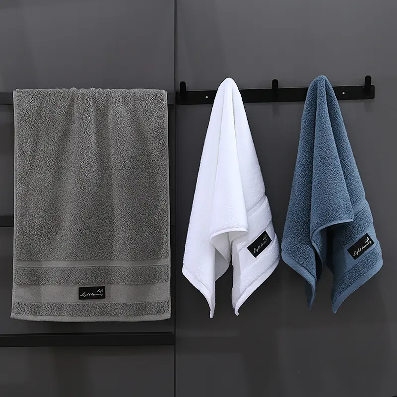 Khăn tắm, 35x75cm, Khăn tắm, Khăn lau Terry, Thích hợp cho phòng tắm, du lịch và thể thao, Khăn quà tặng, Khăn mặt mềm cho phòng tắm tại nhà 0
