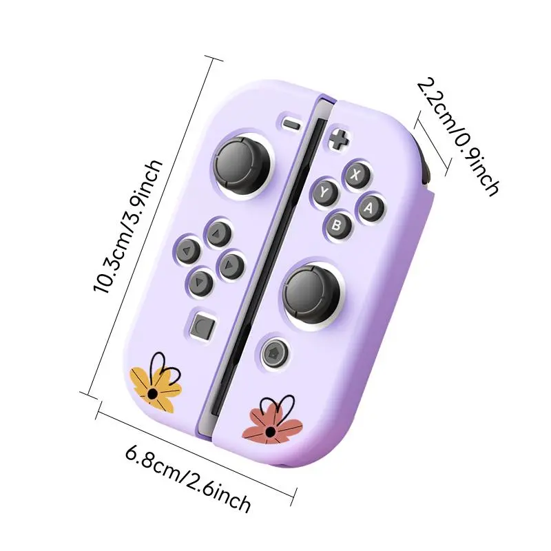 Controller Protective Case, Joy-Con Controller Protective Cover, Switch Game Accessories, Protects The Handle from Damage, Easy To Install and Remove 1