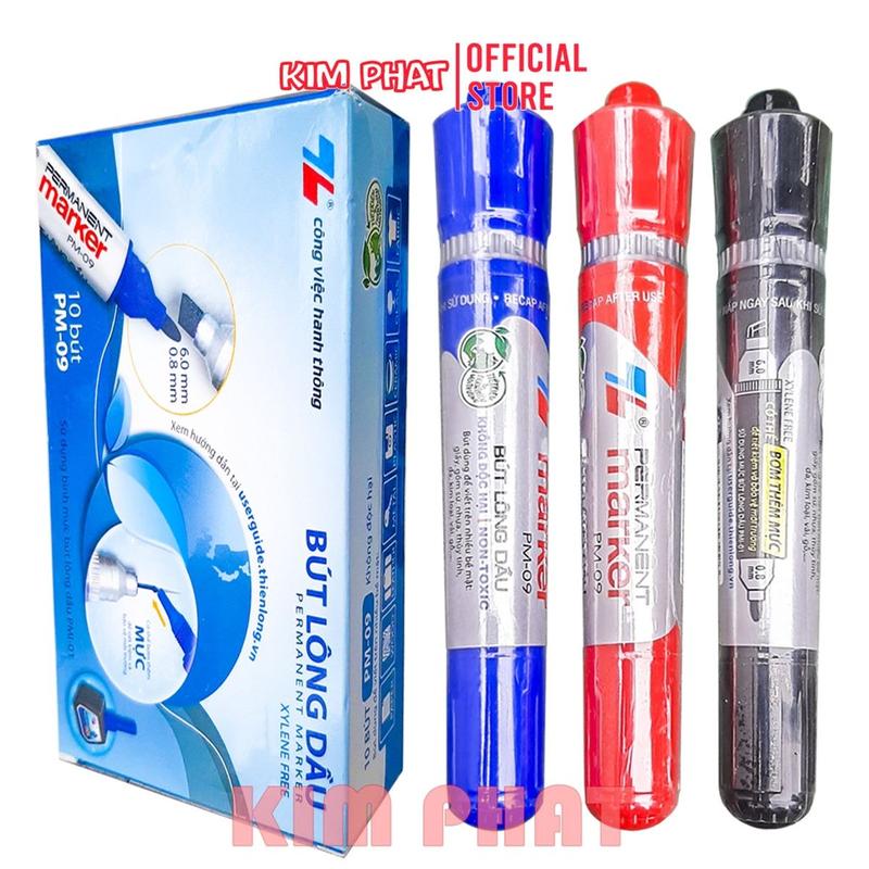 Bút lông dạ dầu 2 đầu Thiên Long PM 09