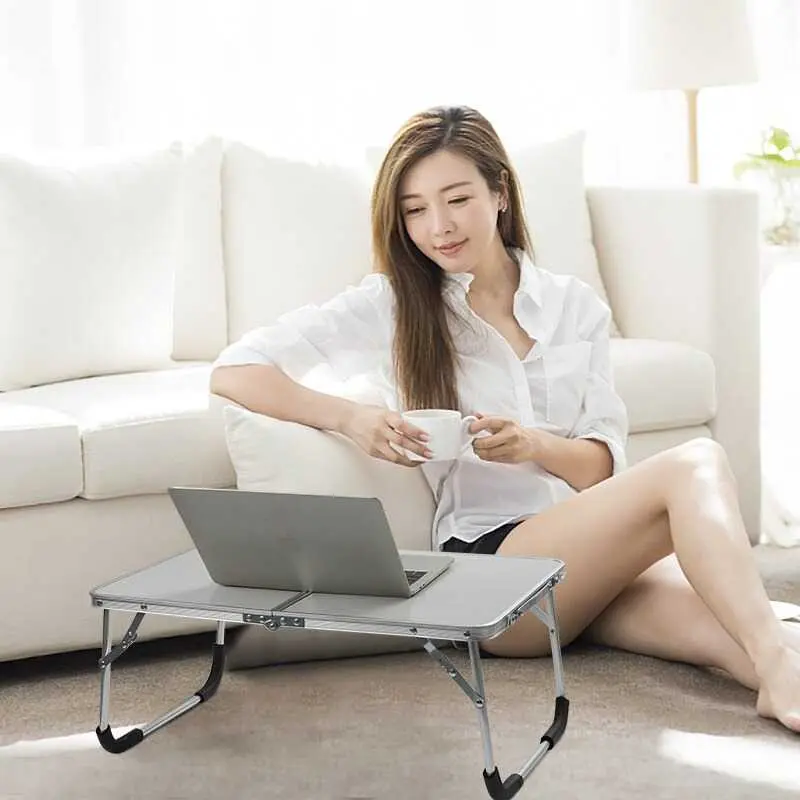 Luckyway Meja Lipat Multifungsi Foldable Portable Laptop Picnic Desk - CC700 7