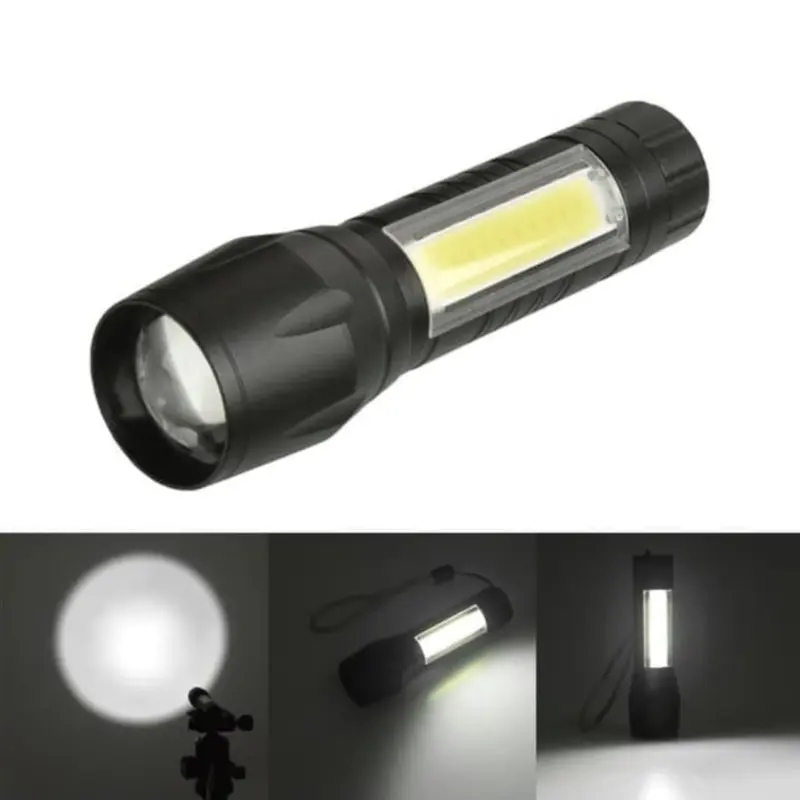 SENTER MINI ZOOM XPE LED MINI COB MINI Charger Usb 1