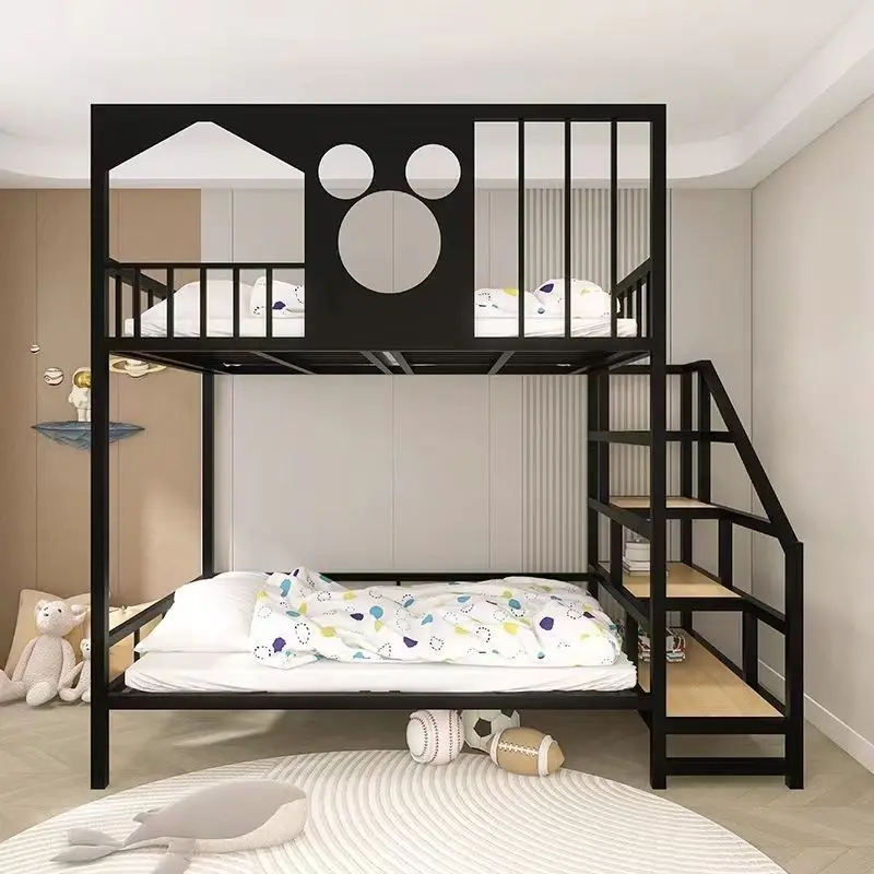 【Sg Sellers】Iron Bed Bunk Bed With Iron Frame High Low Bunk Bed Frame Bunk Beds Loft Beds Bunk Beds For Kids Bunk Beds For Adults Bunk Beds Closet Beds Apartment Medium High Bed