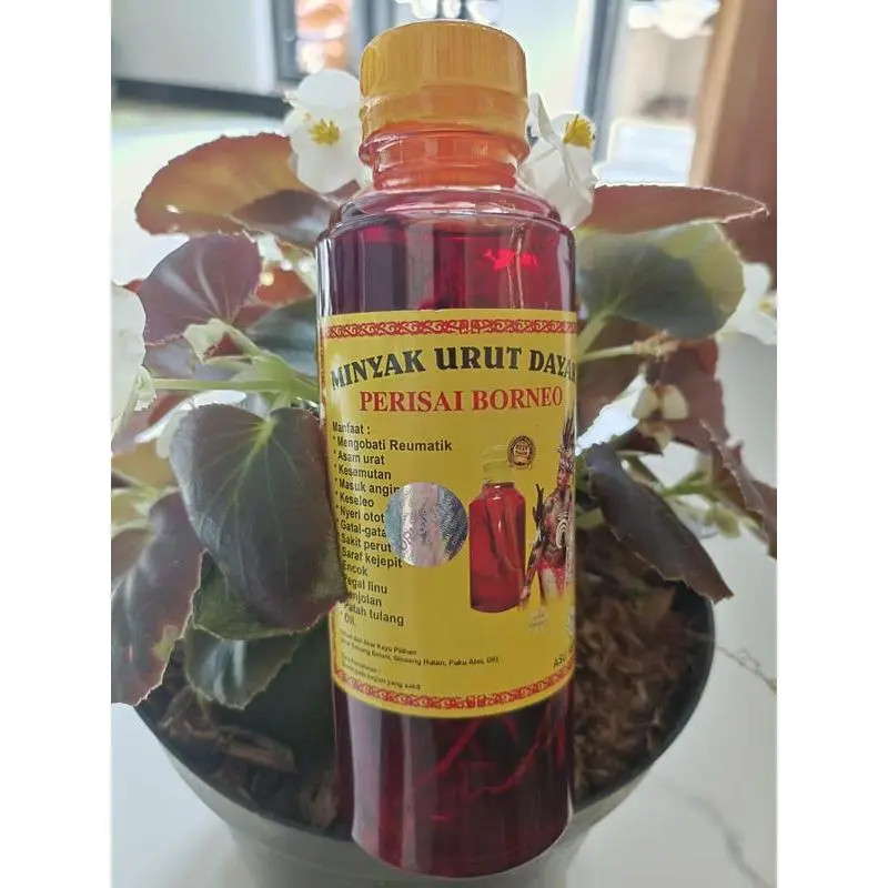 MINYAK URUT DAYAK KALIMANTAN IBU IDA 250 ML Minyak Pijat gosok 8