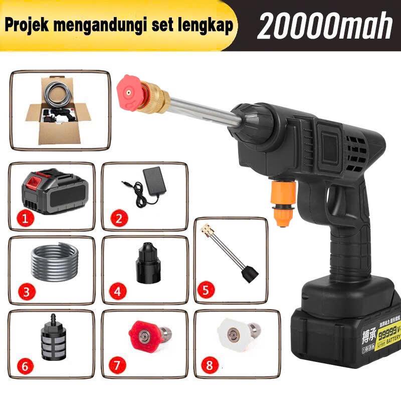 Máy Rửa Xe cầm tay -Máy xịt rửa sân vườn xịt rửa có tạo bọt tuyết 4