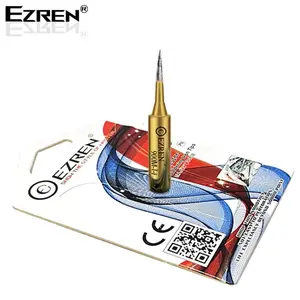 Ezren EZ-0604 Mata Solder Station 936 900M-T-I Gold Lurus Lancip