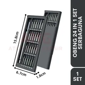 OBENG SET 24 IN 1 MAGNET SCREWDRIVER SERBAGUNA