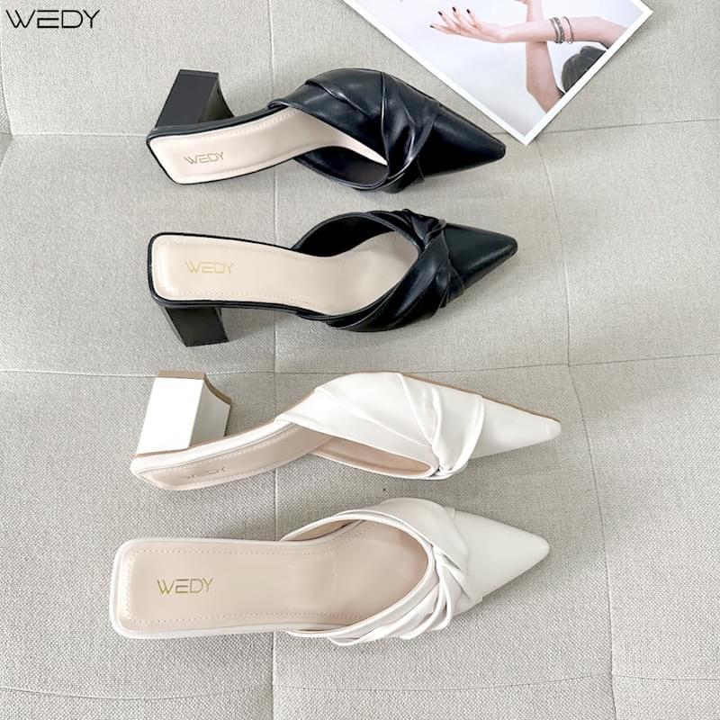 Product Introduction of [Hình thật]Dép nữ đế cao tôn dáng, Dép sục cao gót 7 phân dép nữ hottrend 2023 WD2316 Shoes GiàY DéP đế Cao Su Len 22