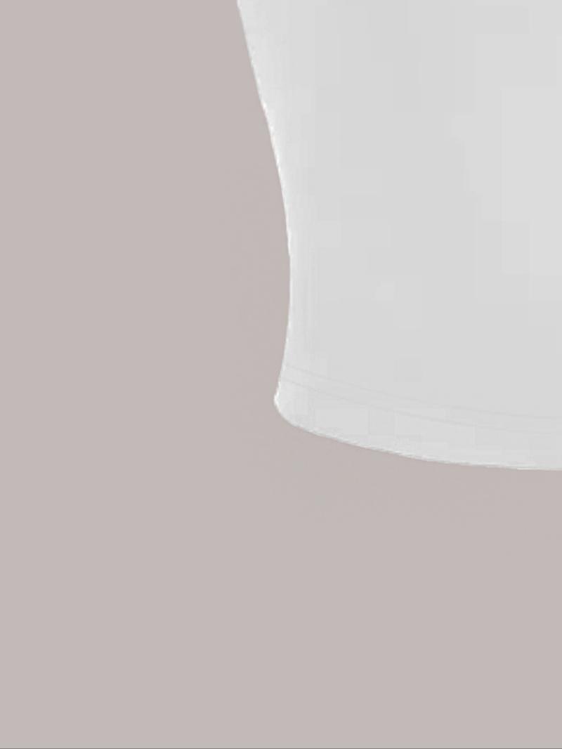 Product Introduction of Women's Plain Round Neck Crop Tee, Casual Short Sleeve Crew Neck T-Shirt for Summer, Fashion Women's Top for Daily Wear 9