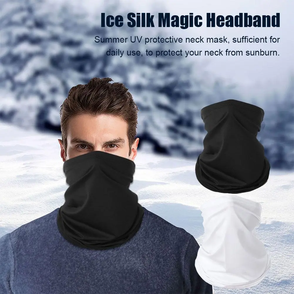 1x Bandana Anti Dust UV Turban Head Scarf Motorcycle Bicycle Sport Headband Riding Mask Off Road Sun Protection Collar
