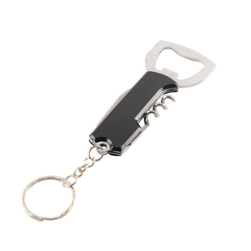 3 In 1 Metal Beer Bottle Opener Portable Wine Bottle Opener Multipurpose Integrated Lid Opener Foil Cutter for Kitchen 6