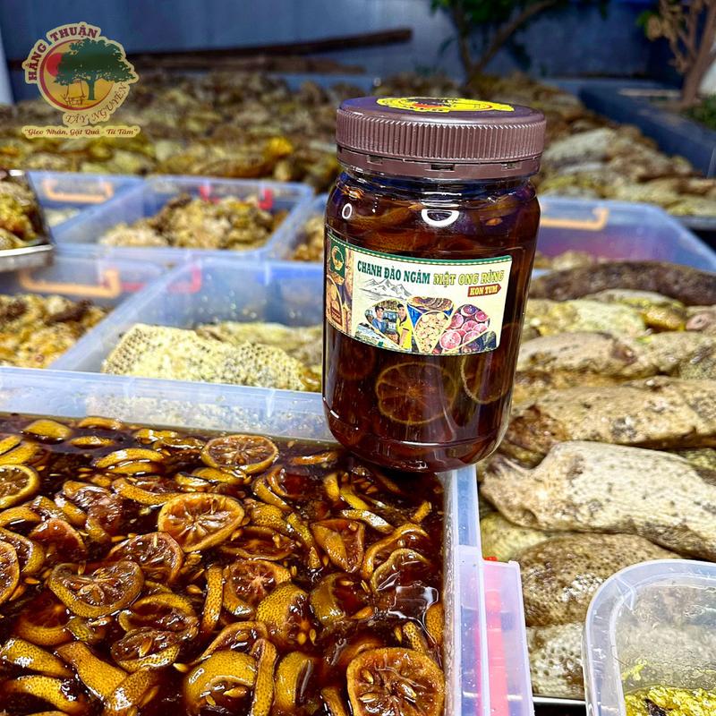 Chanh Đào Ngâm Mật Ong Rừng Hằng Thuận Tây Nguyên Thức Ăn Vị Mật Ong