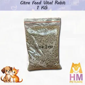 Makanan Kelinci VITAL RABBIT REPACK 1Kg - Pelet Kelinci Citrafeed
