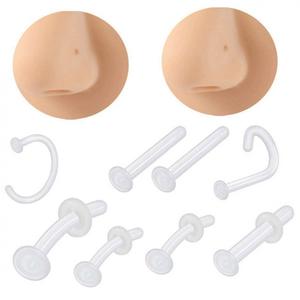 สตั๊ดจมูกที่มองไม่เห็น, แฟชั่น, ต่างหูแก้วใส, สไตล์ยุโรปและอเมริกา, แหวนสะดือ, เครื่องประดับเจาะร่างกายอเนกประสงค์, สตั๊ดจมูกใส