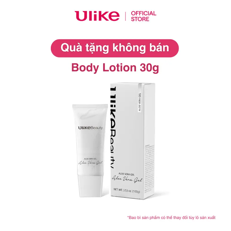 |Quà tặng không bán| Body Lotion dưỡng ẩm làm dịu cho da Ulike 100ml làm đẹp da dưỡng da body cho nam nữ 0