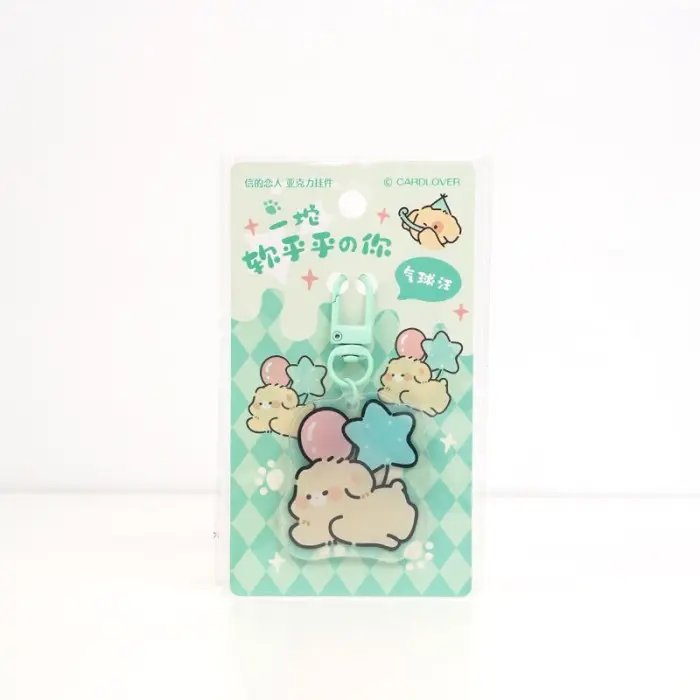 Oh!Some - Mainan Anak Dewasa Ganci Gantungan Kunci Akrilik Cardlover Acrylic Keychain Aksesoris Lucu Tas 2