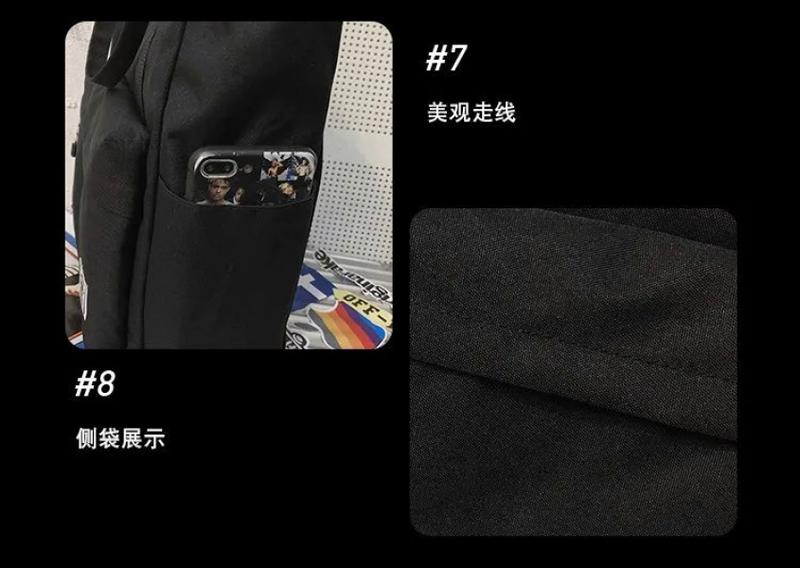 Product Introduction of Japan Fashion Tote & Shoulder Bag Nylon Waterproof Big Capacity Men Shoulder Bag Tote Bag Briefcase for Men Birthday Gift 15