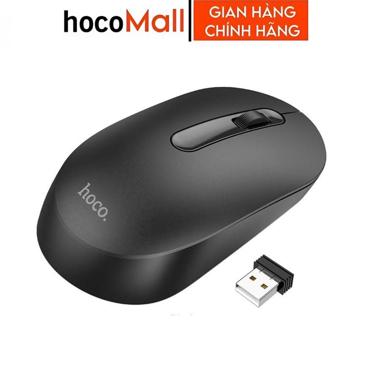  Chuột không dây chính hãng Hoco kết nối dễ dàng độ nhạy cao thiết kế thông minh cho máy tính pc laptop ... 