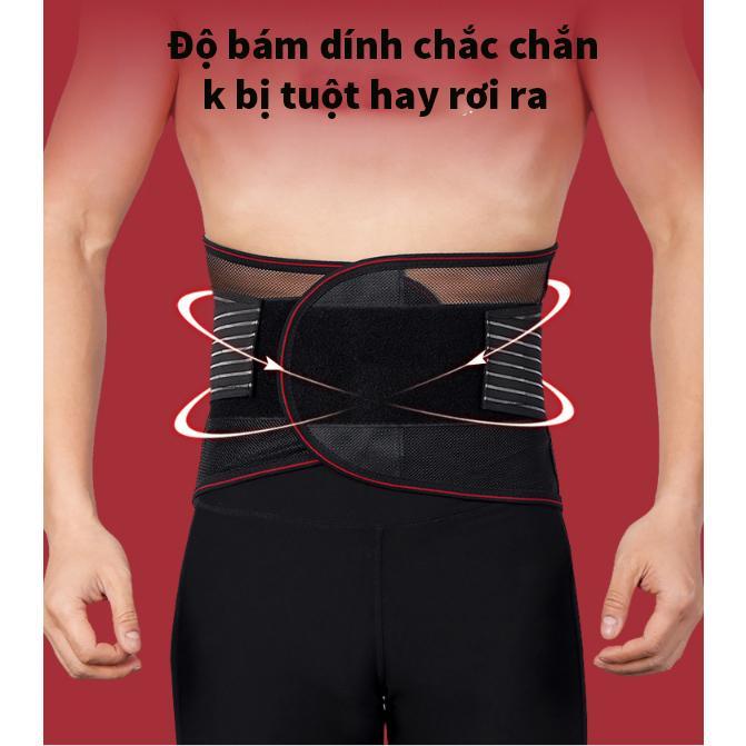 Đai Nịt Bụng 2 lớp giảm eo, bảo vệ cột sống, giảm đau lưng thế hệ mới 0
