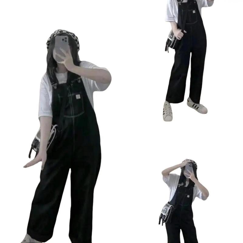 Quần yếm chỉ nổi ống rộng,logo,chất kaki cứng full size nam nữ mặc ok Kaki Nhung Voi Tim sét bộ Ong