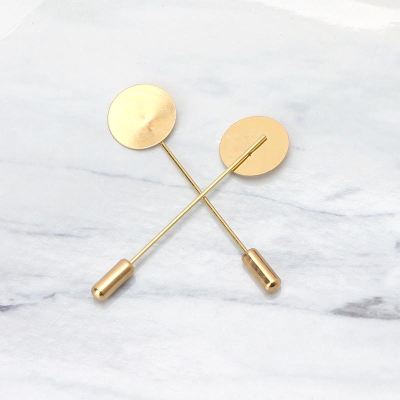 10pcs/lot Alloy Safety Brooch Pins for Women Muslim Hijab Pin Buckle Supplies 4