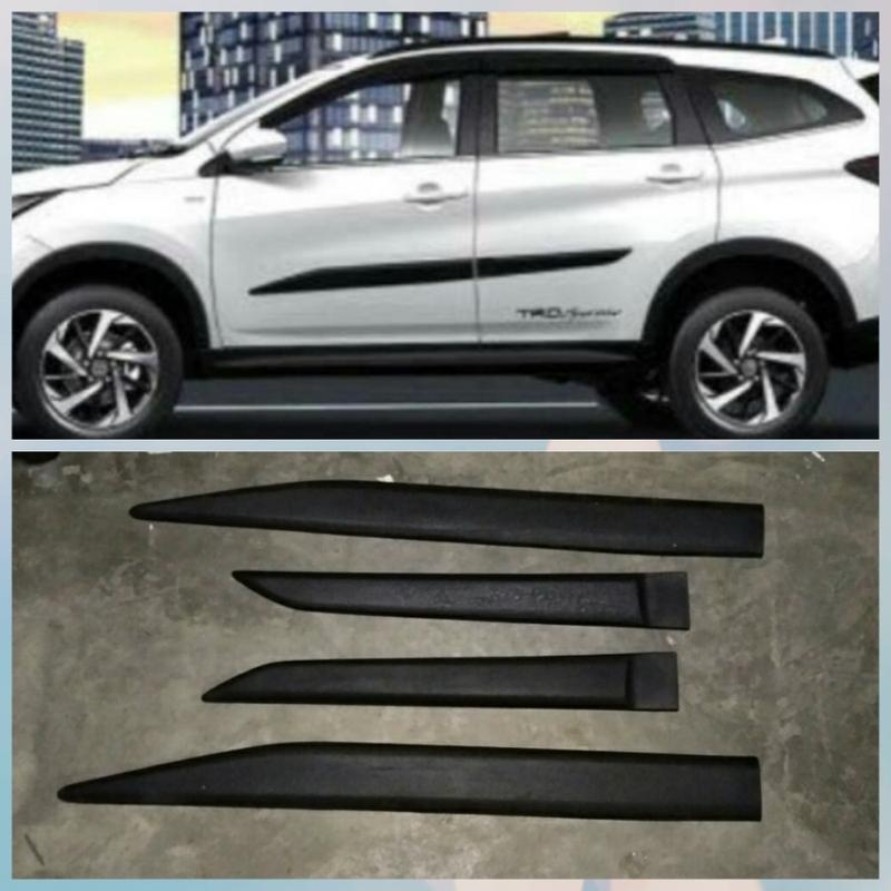 list body Rush Terios 2018 sampai 2023 hitam satu set 4 pcs 0