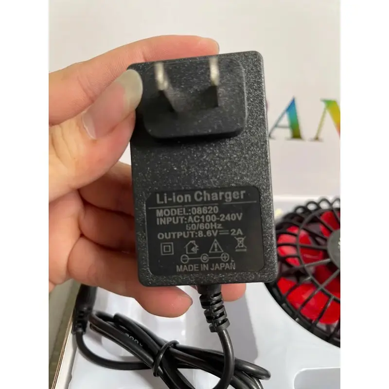 Bộ Pin Quạt áo điều hoà  JAPANN - PIN 86.000mAh Quạt 18V hoặc áo điều hoà bán lẻ 3