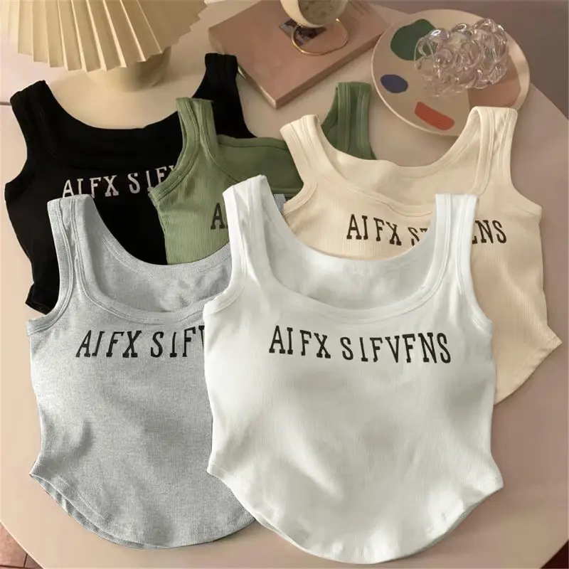 Áo Yếm, Thời Trang Đơn Giản, Có Đệm Áo Ngực, Áo Crop Top Hàng Ngày, Mềm Mại Và Thoải Mái, Áo Nữ, Áo Vest Không Dây, Thích Hợp Cho Bé Gái Mặc Hàng Ngày, Áo 0
