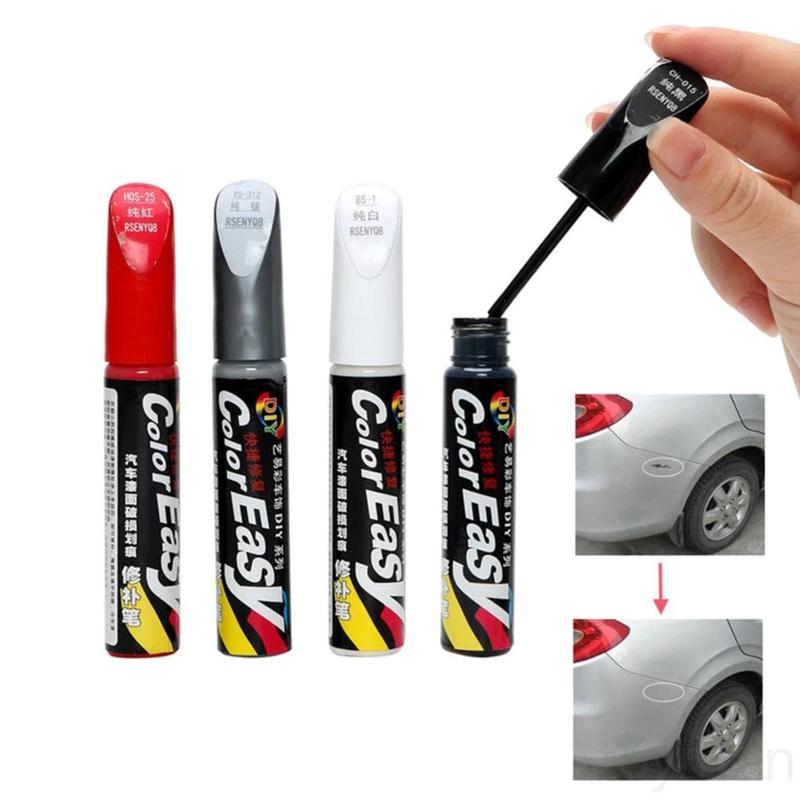 Bút Tẩy Màu Đỏ, Bạc, Trắng, Đen Nano Xóa Vết Trầy Xước Sơn Dặm Cho ô Tô, Xe…