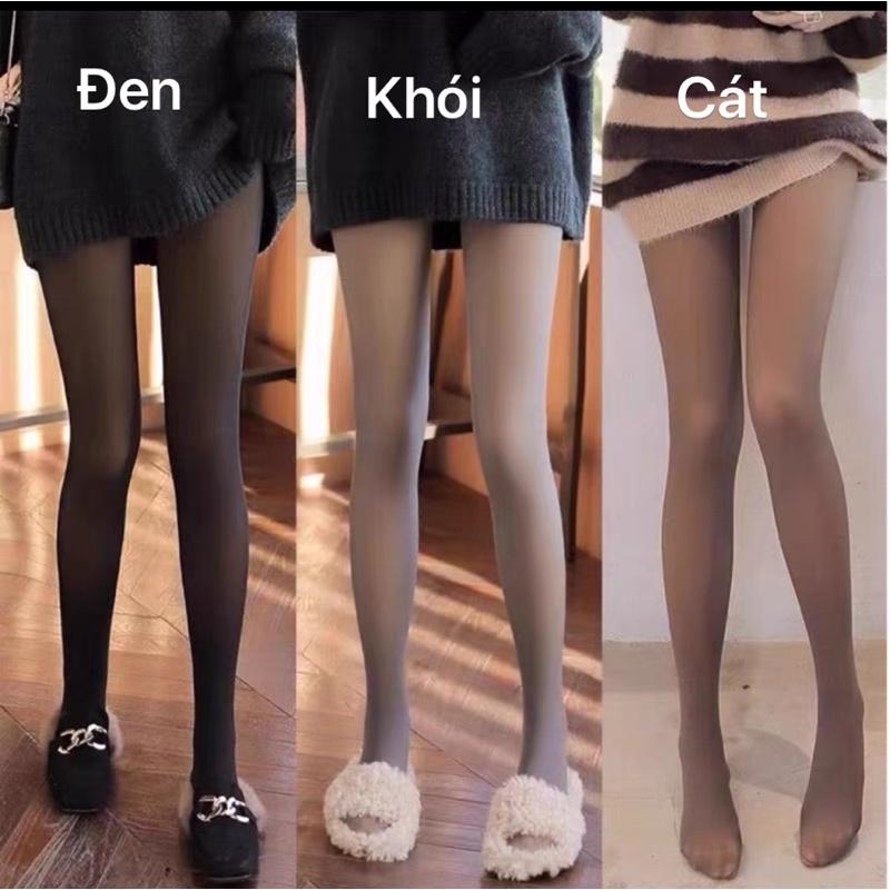 Quần tất nữ 3D 6S lót lông nỉ siêu dày đẹp giữ nhiệt siêu ấm