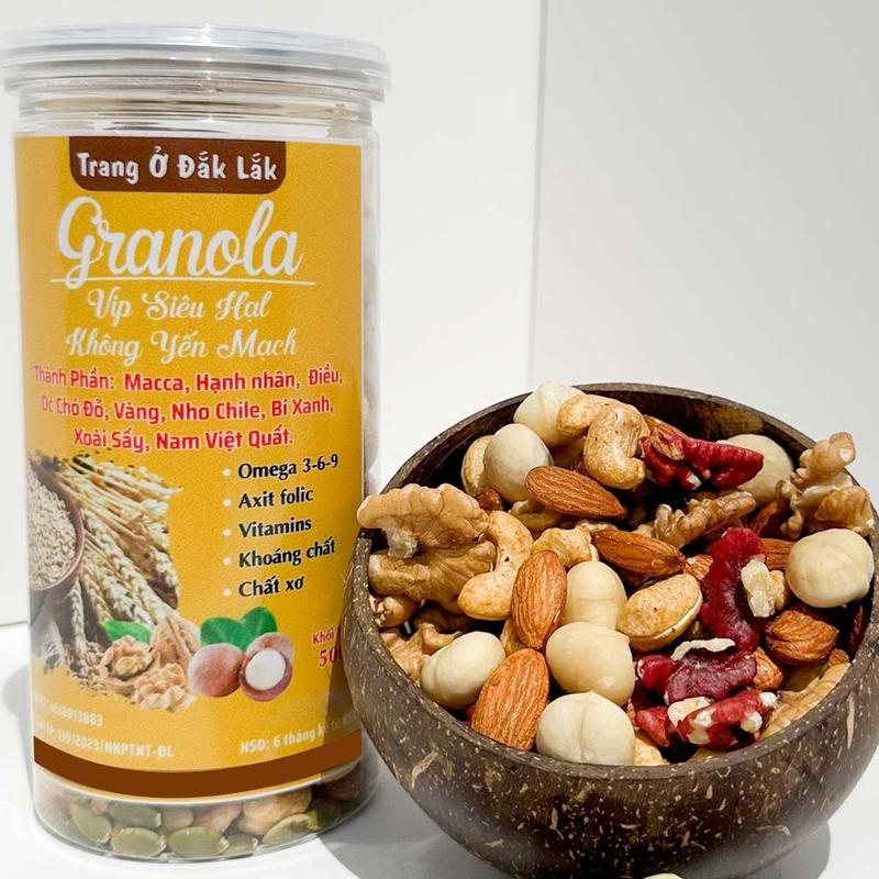 Granola sản phẩm hàng B.o.o.m Food Thức Ăn Hạt Ngũ Cốc Ngũ Cốc