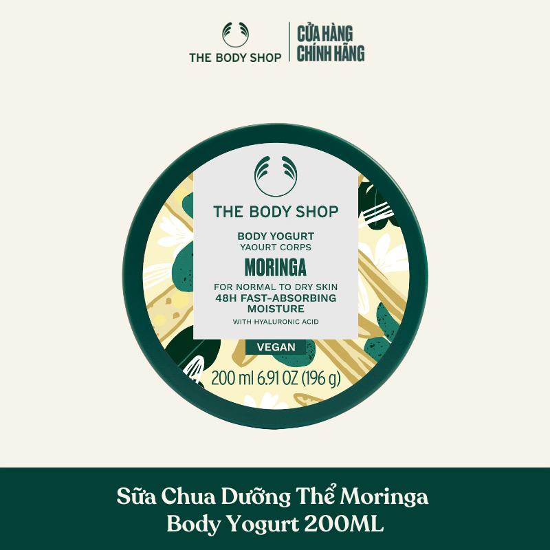 Sữa Chua Dưỡng Thể Moringa Body Yogurt 200ML - Dưỡng Da Body The Body Shop