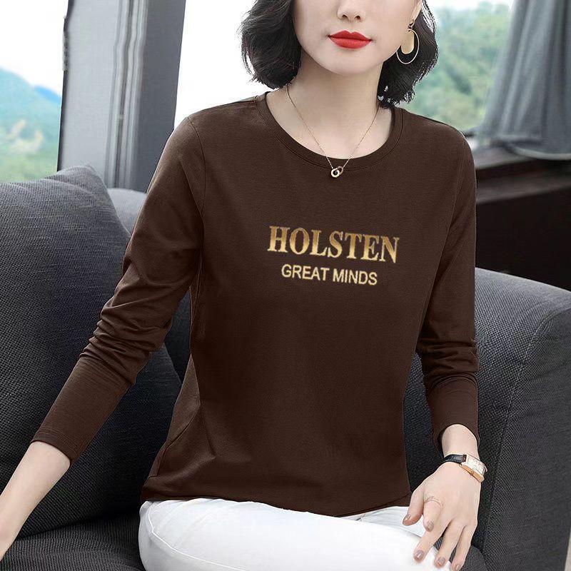 Product Introduction of Áo Thun Dài Tay Ôm Sát, Hàng Mới Về Mùa Thu Và Mùa Đông, Cổ Tròn, Thời Trang, Dễ Phối Đồ, Thanh Lịch, Dành Cho Nữ, Áo Sơ Mi Lót Bên Trong Top Women 5