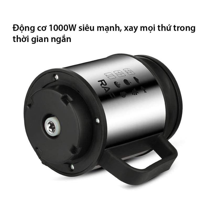 Máy xay thịt cá, xay rau củ RAF công suất lớn 1000W cối 5L inox 304 RAF Chính Hãng 7