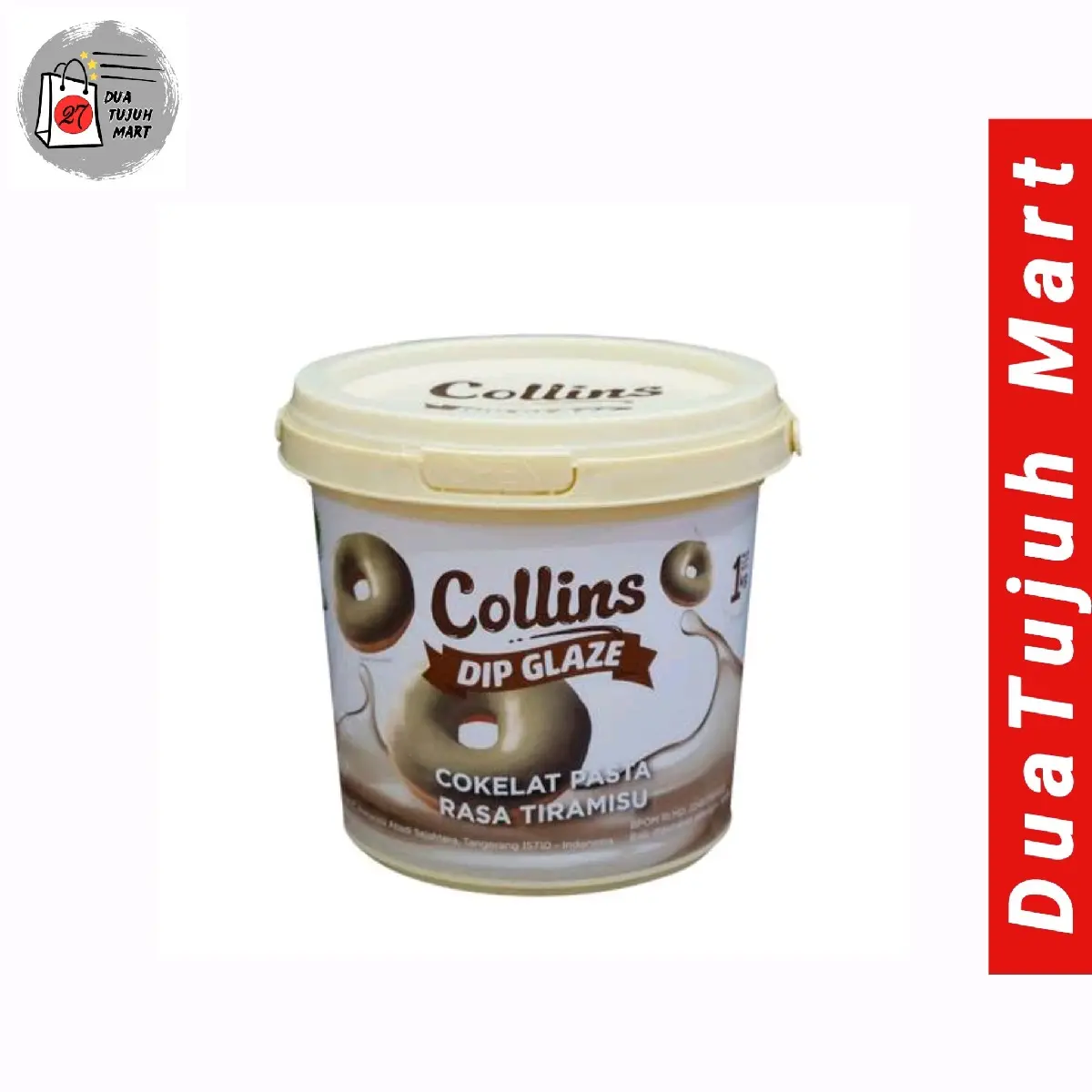 Collins Dip Glaze Tiramisu 1 Kg