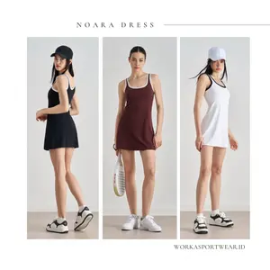 WORKASPORTWEAR.ID - NOARA DRESS - TENNIS PADEL DRESS PREMIUM