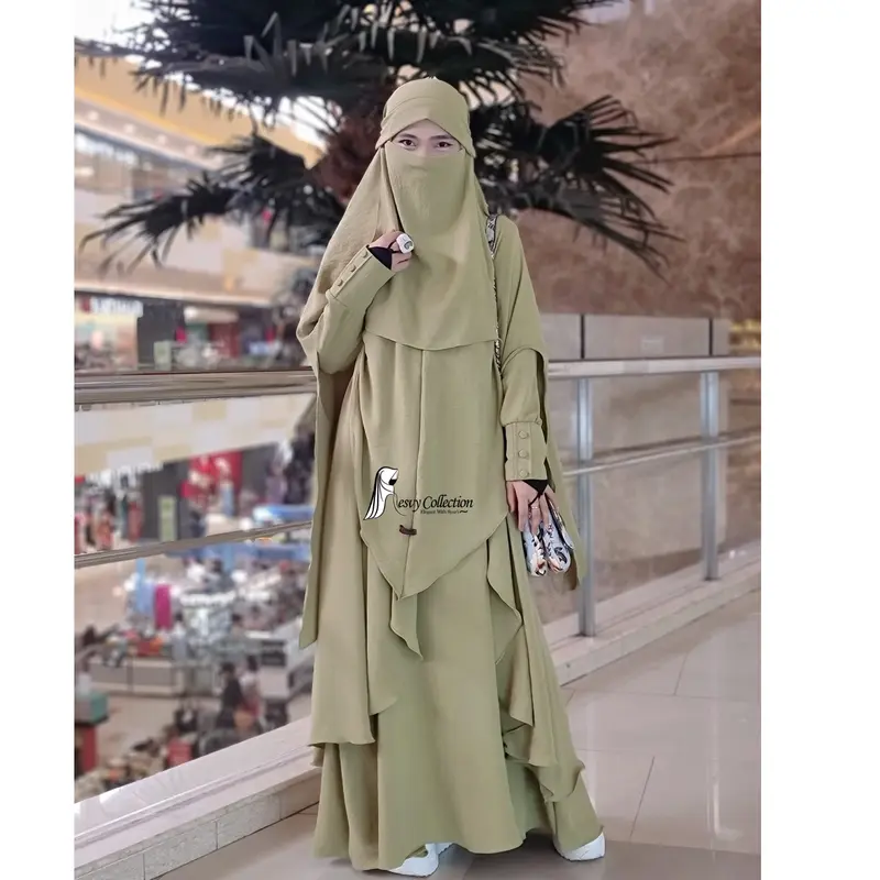 gamis syari set YUMNA byresvy_collection mewah elegant simple 2