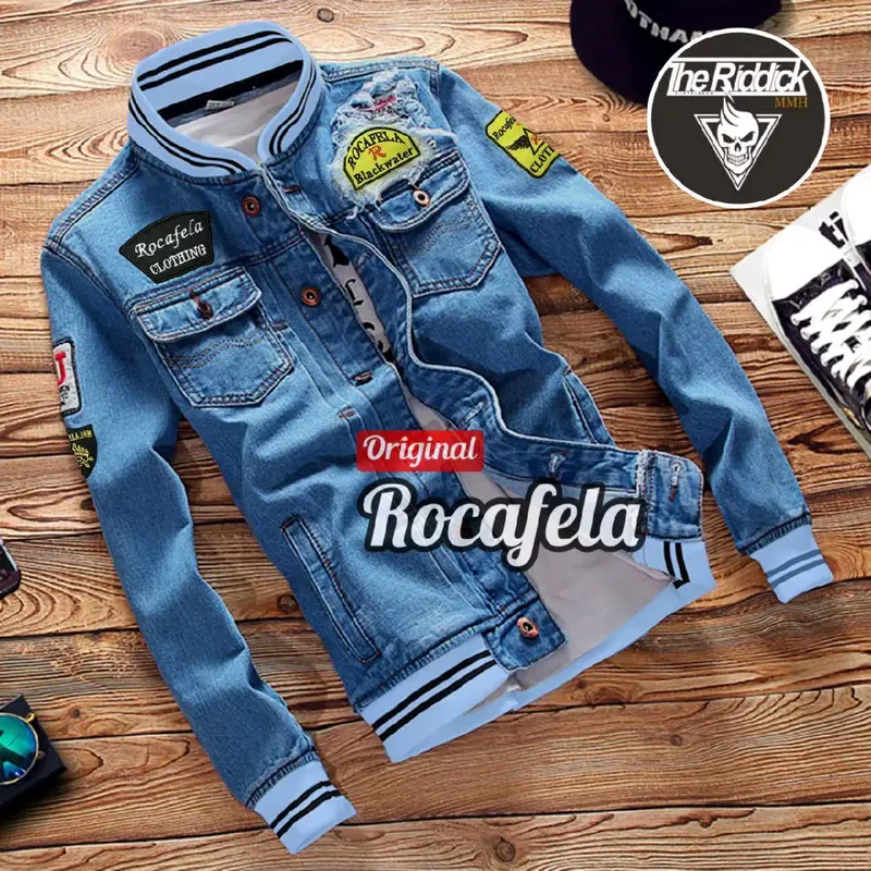 JAKET BOMBER PRIA EMBLEM ORIGINAL DISTRO 1