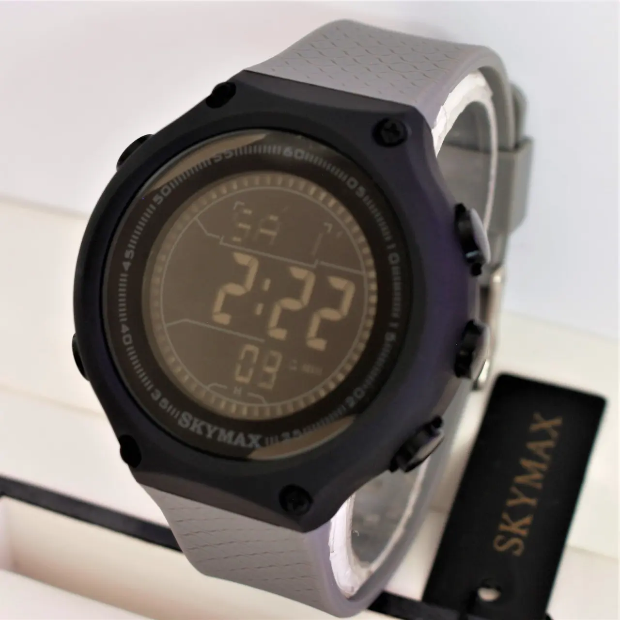 Jam Tangan SKYMAX 1810G karet Elastis