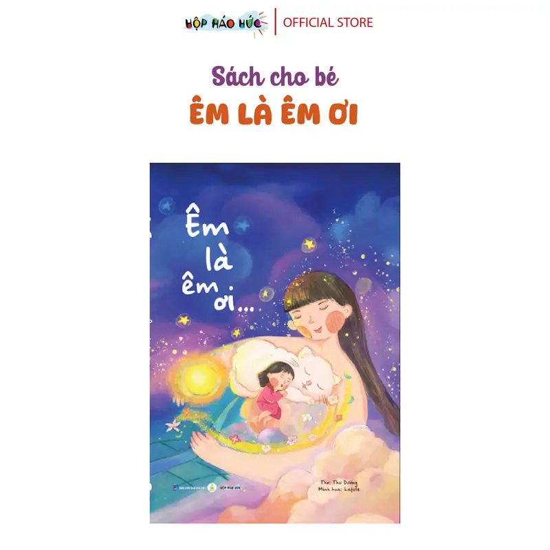 Sách Êm là êm ơi gồm 32 bài thơ gắn kết mẹ và bé 0