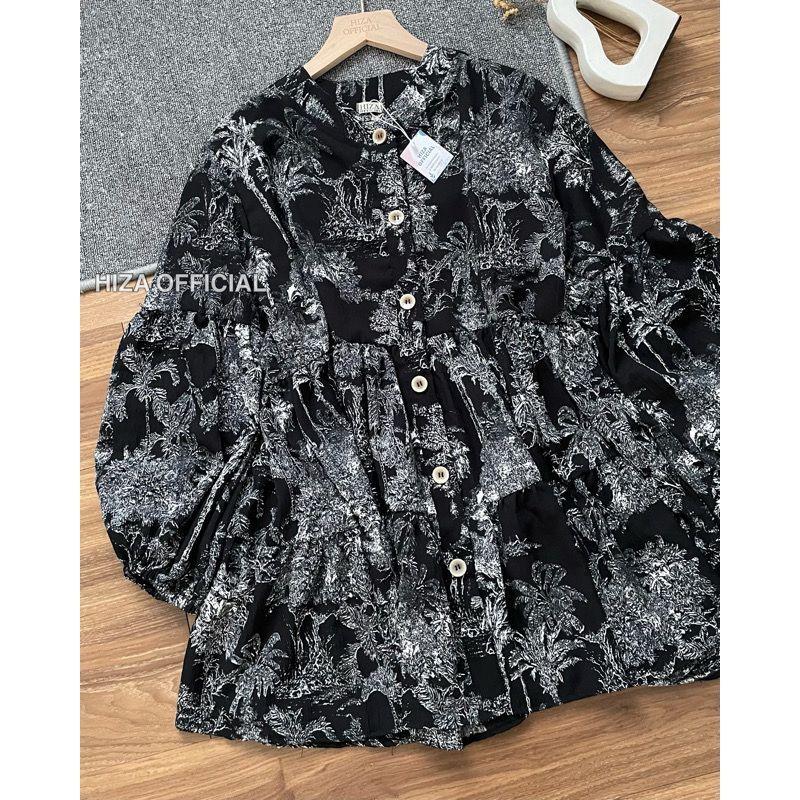 [COD]- Tunik Jumbo ld 130 Terbaru dan Kekinian Atasan Wanita Rayon Vintage Busui Motif Anaya By Kamalin 7
